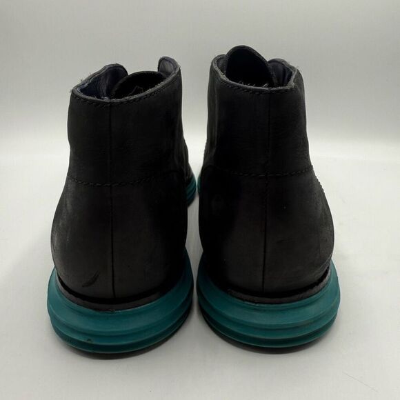 Cole Haan Lunargrand Chukka Boots Black Suede Booties - Men’s US 11 - Picture 5 of 12